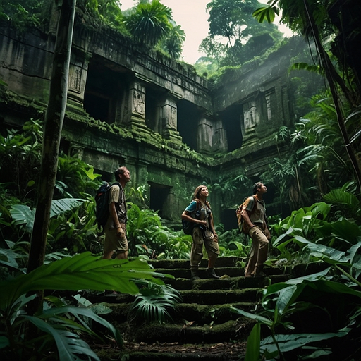 Lost in the Jungle: A Temple Beckons