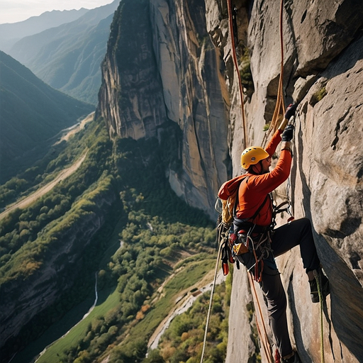 Conquering the Heights: A Climber’s Breathtaking View