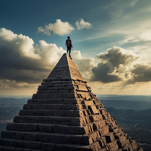 A Moment of Solitude on the Peak