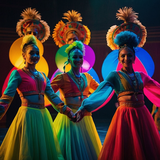 Vibrant Dance Performance Captures Festive Spirit