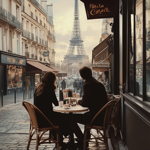 A Parisian Love Story Unfolds Under the Eiffel Tower