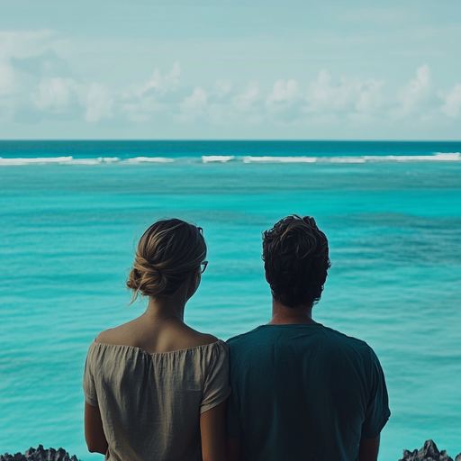 Tranquil Romance on the Cliffside