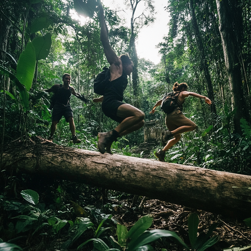 Jungle Adventure: Leaping Over Obstacles with Joy