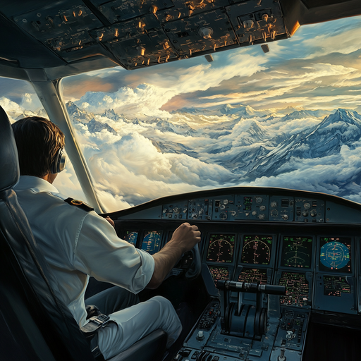 Soaring Above the Clouds: A Pilot’s Breathtaking View