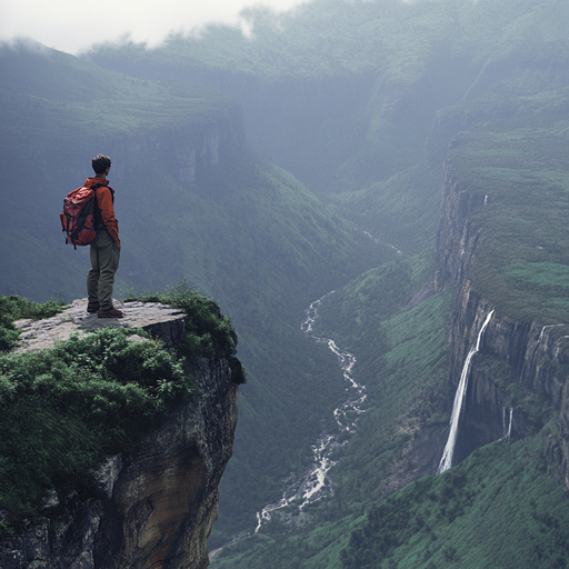 A Hiker’s Solitude: Finding Awe in the Mist