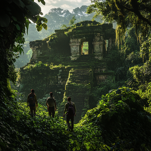 Lost in the Jungle: A Mayan Pyramid Beckons