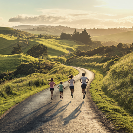 Chasing the Sunset: A Family’s Tranquil Adventure