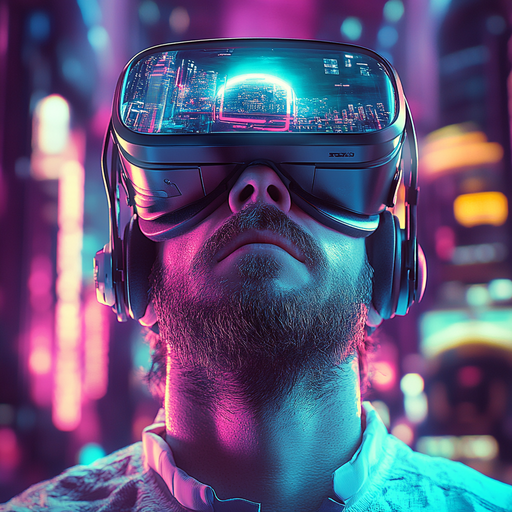 Lost in the Neon Glow: A Glimpse into the Future of VR