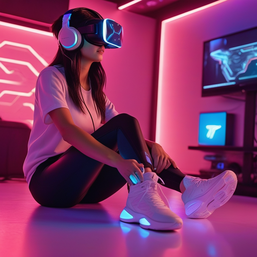 Lost in the Neon Glow: A Futuristic VR Experience