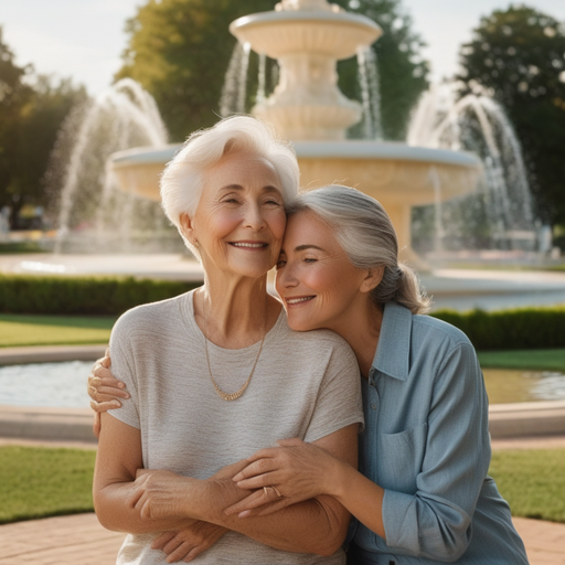 A Moment of Love and Joy in the Park