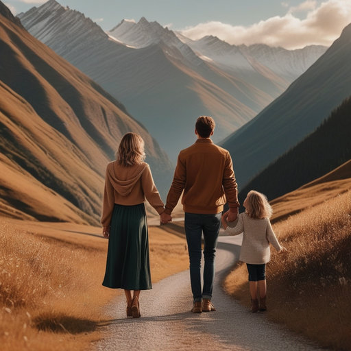 A Family’s Journey Through Majestic Mountains