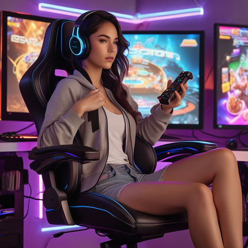 Focused and Ready: Gamer in the Zone