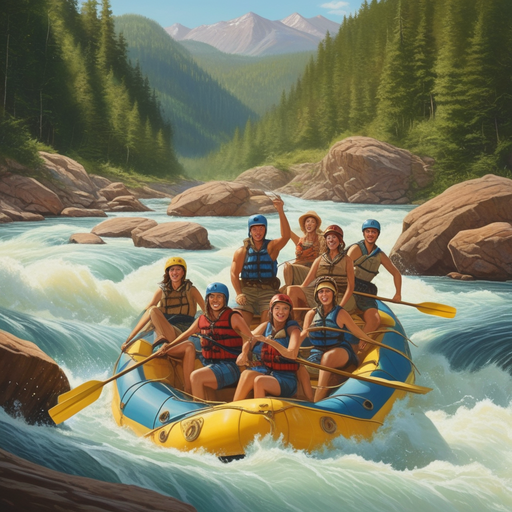 Friends Conquer Rapids on an Epic River Adventure