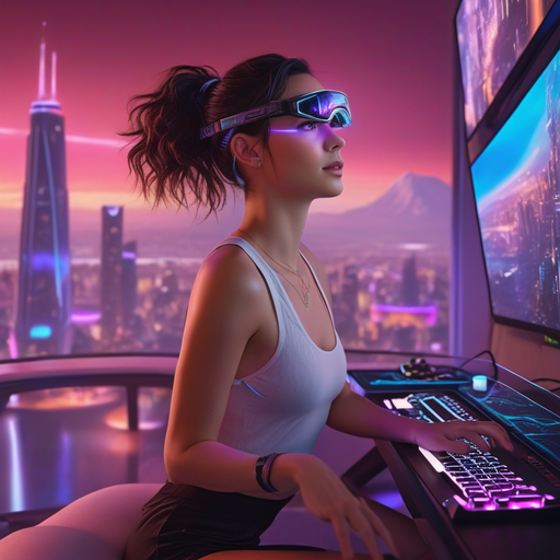 Lost in the Neon Dreams: A Cyberpunk Vision of the Future