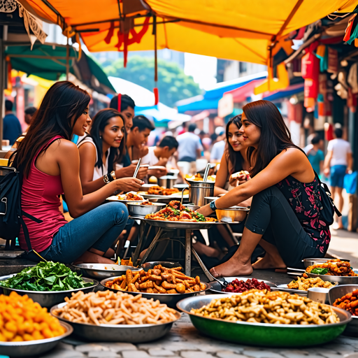 Street Market Feast: A Celebration of Flavor and Fun