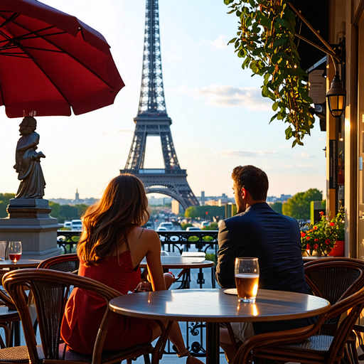 A Romantic Evening Under the Stars in Paris