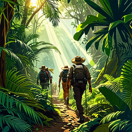 Lost in the Jungle’s Embrace: A Serene Adventure Awaits