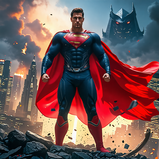 Superman Stands Tall Against a Monstrous Threat