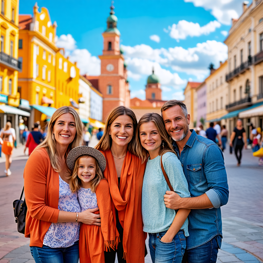 Family Fun in the European Sun