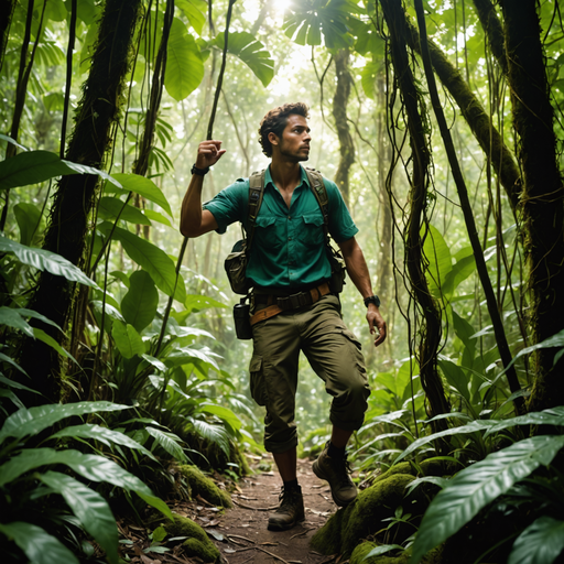 Lost in the Lush: A Man’s Solitary Journey Through the Jungle