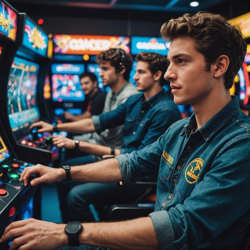 Lost in the Arcade: A Moment of Focused Play