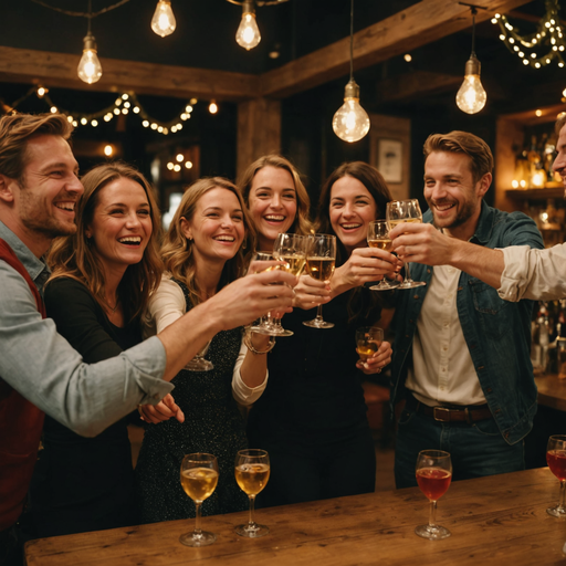 Cheers to Friendship: A Warm and Intimate Gathering