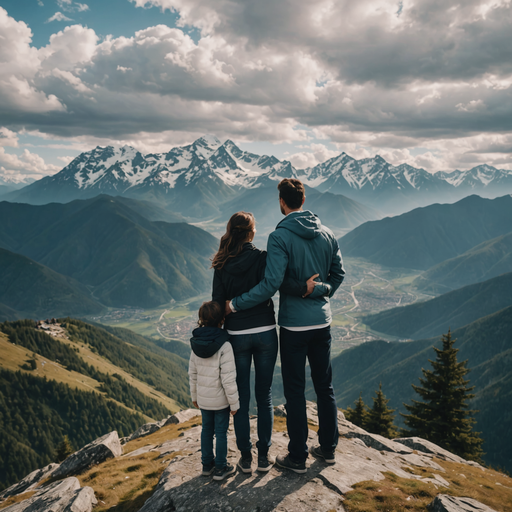 A Family’s Moment of Awe on the Mountaintop