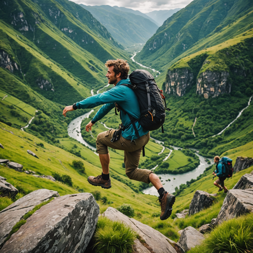 Conquering the Cliff: A Moment of Pure Adrenaline