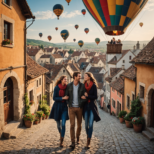 Whimsical European Village: A Romantic Escape