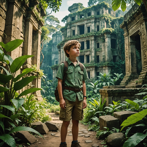 Lost in Wonder: A Boy Explores Ancient Ruins