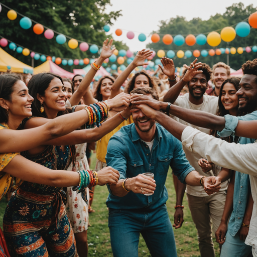 Laughter and Fun at the Festival