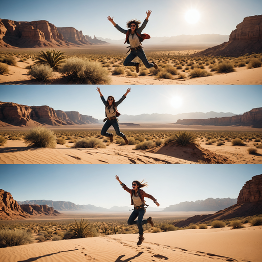 Leap of Joy in the Desert