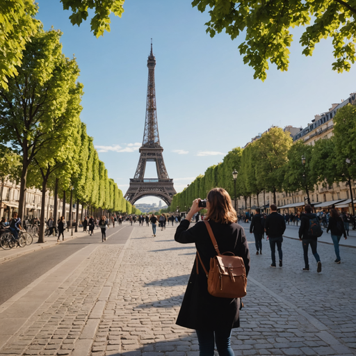 Parisian Romance: A Moment Captured