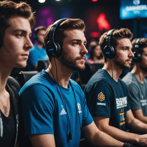 Eyes on the Prize: Gamers Locked in Intense Competition