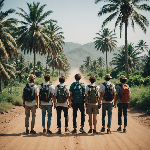 Six Friends Embark on a Tranquil Adventure