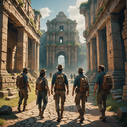 Unveiling the Secrets: Adventurers Explore Ancient Ruins