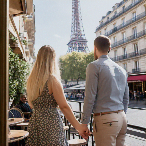 Parisian Romance Under the Eiffel Tower