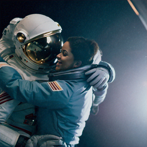 Love in the Void: A Moment of Joy and Hope in Space