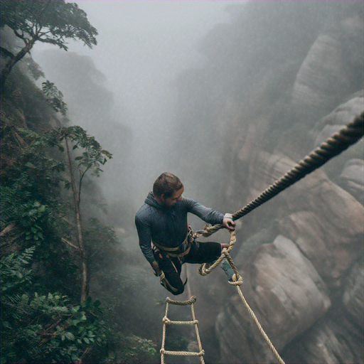 Lost in the Mist: A Climber’s Solitary Descent