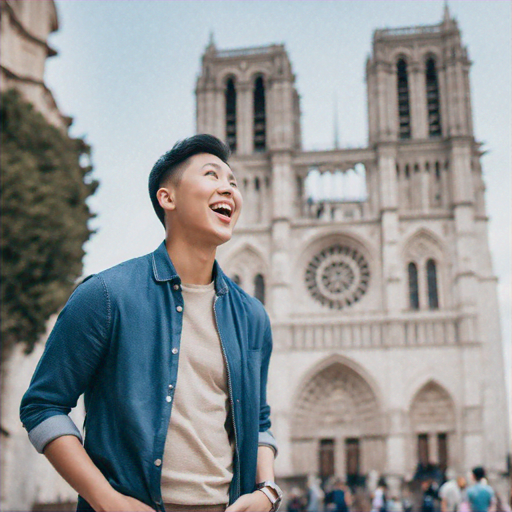 Awe-Inspiring Notre Dame: A Tourist’s Joyful Moment