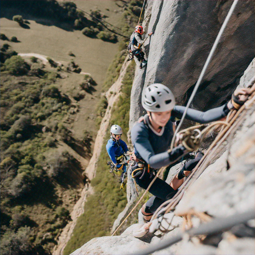 Conquering the Heights: Rock Climbers Embrace the Challenge