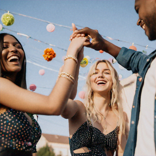 Unforgettable Moments Captured: Laughter and Joy at a Summer Party