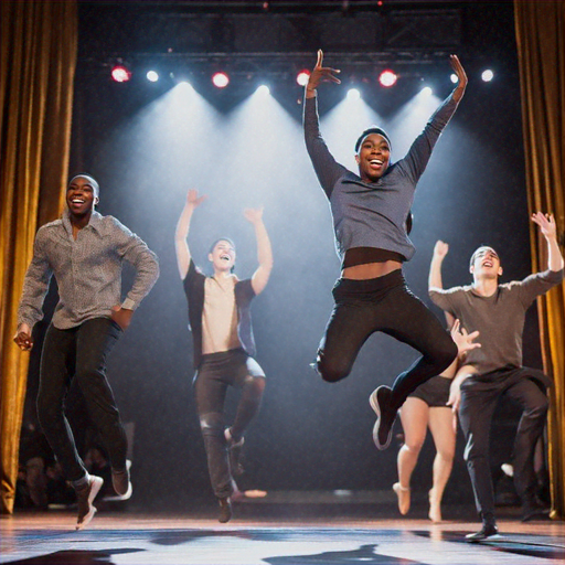 Mid-Air Magic: Dancers Defy Gravity in Energetic Performance