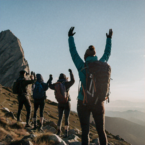 Conquering the Summit: A Hike Filled with Joy and Freedom