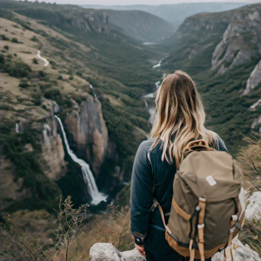 A Moment of Serenity Amidst the Majestic Valley