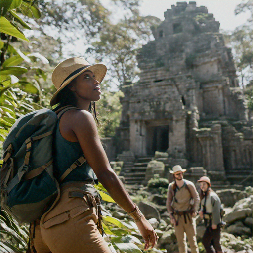 Lost in Wonder: Exploring the Ancient Temple