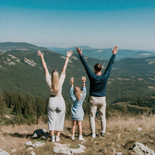 Family Finds Freedom on Mountaintop