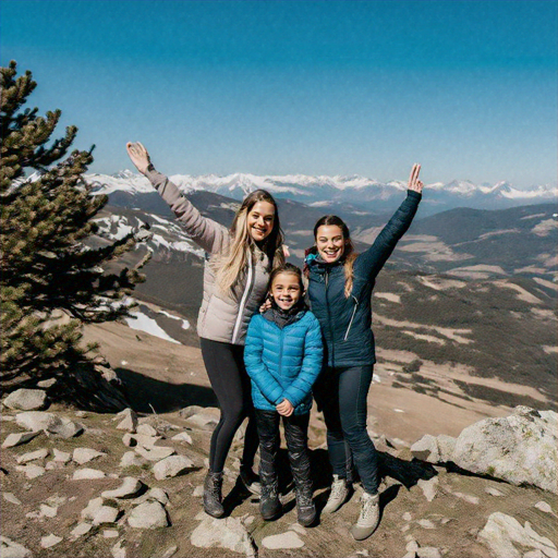 Summit Smiles: A Family’s Joyful Adventure