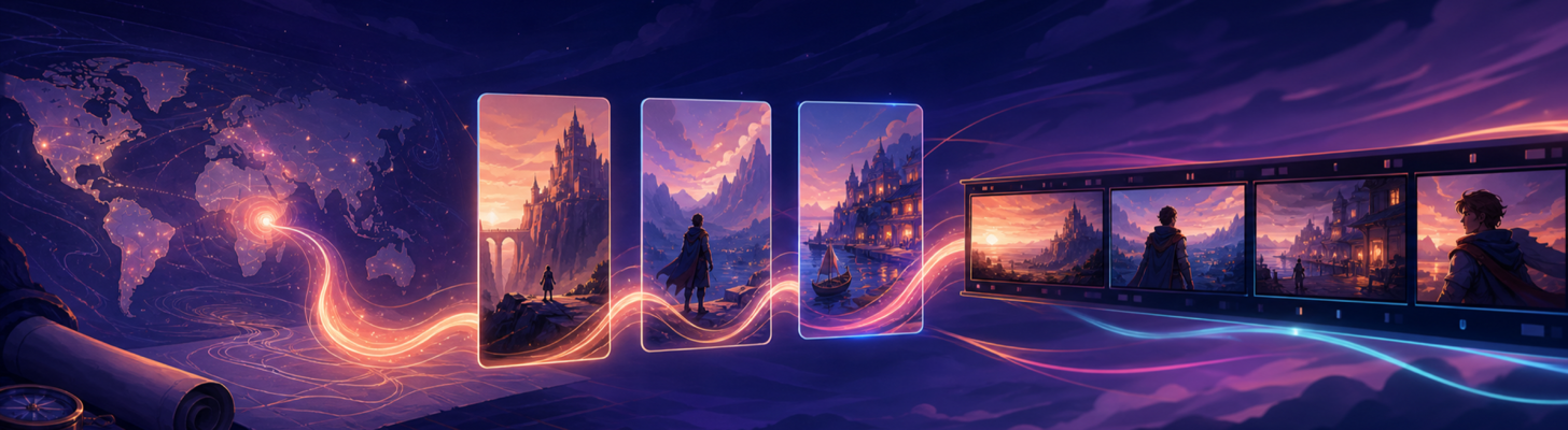 From Lore to Sequence Plan: Turn World-Building into Story Motion