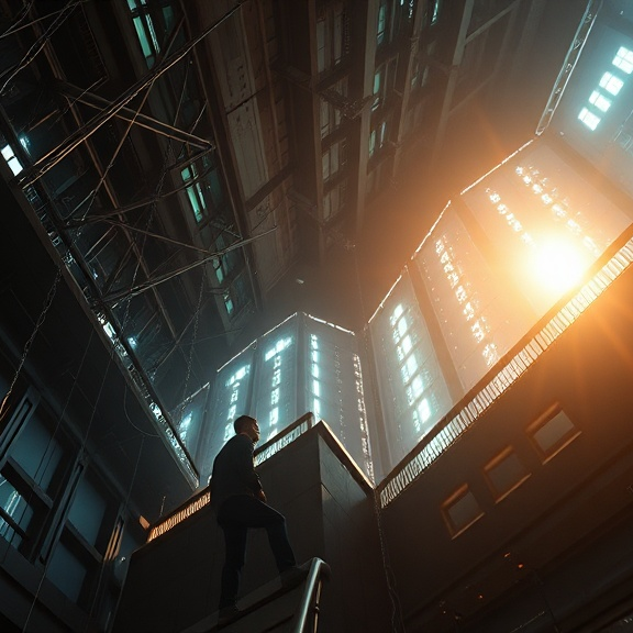 Camera Angles in Storytelling: 'The Architect's Awakening'